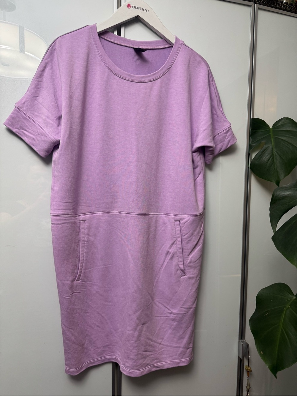 Skechers Lilac Crewneck Tunic Top/ Dress Size S
